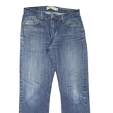 LEVI'S 505 Jeans Mens Blue Regular Straight Stone Wash W31 L32