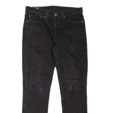LEVI'S 511 BIG E Jeans Mens Black Slim Straight W34 L32