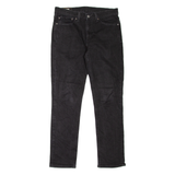 LEVI'S 511 BIG E Jeans Mens Black Slim Straight W34 L32