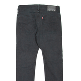 LEVI'S 510 Jeans Mens Black Slim Skinny W31 L30
