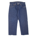 LEVI'S 501 Jeans Mens Blue Regular Straight W34 L23
