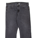 LEVI'S 501 Jeans Mens Grey Regular Straight W37 L27
