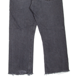 LEVI'S 501 Jeans Mens Grey Regular Straight W37 L27