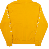 NIKE AIR Mens Yellow Hoodie S