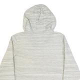 CARHARTT Relaxed Fit 1/4 Zip Up Womens Grey Hoodie L