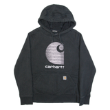 CARHARTT Relaxed Fit Womens Black Hoodie M