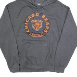 NFL Chicago Bears Mens Grey Hoodie USA M