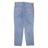 LEVI'S Big E Mens Jeans Blue Slim Tapered Stone Wash W32 L21