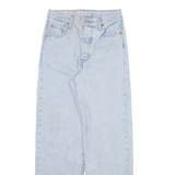 LEVI'S Ribcage Premium Womens Jeans Blue Slim Straight W25 L28