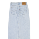 LEVI'S Ribcage Premium Womens Jeans Blue Slim Straight W25 L28