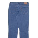 LEVI'S Womens Jeans Blue Classic Straight W30 L30
