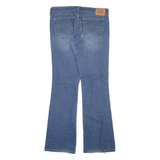 LEVI'S 518 Womens Jeans Blue Regular Bootcut Stone Wash W32 L33