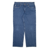 CARHARTT Mens Jeans Blue Relaxed Straight W38 L30