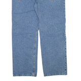 CARHARTT Mens Jeans Blue Relaxed Straight W38 L30