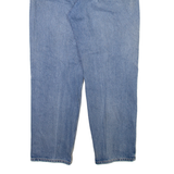 CARHARTT Mens Jeans Blue Relaxed Straight Stone Wash W38 L32