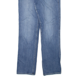 CARHARTT Womens Jeans Blue Regular Straight Stone Wash W31 L31