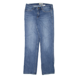 CARHARTT Womens Jeans Blue Regular Straight Stone Wash W31 L31