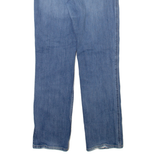 CARHARTT Womens Jeans Blue Regular Straight Stone Wash W31 L31