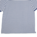 CHAPS Mens Polo Shirt Blue Striped 2XL