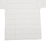 GANT Mens Polo Shirt Grey 90s Striped L