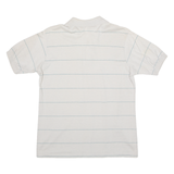 GANT Mens Polo Shirt Grey 90s Striped L
