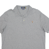 POLO RALPH LAUREN Mens Polo Shirt Grey L