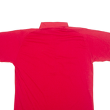 CROSS CREEK Mens Polo Shirt Red 90s L