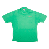 JERZEES Kingston Archers Mens Polo Shirt Green 90s XL