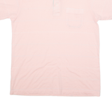 RHM CLASSIC Mens Polo Shirt Pink 90s Striped M