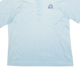 LA MODE Mens Polo Shirt Blue 90s XL
