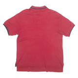 NAUTICA Mens Polo Shirt Red 90s S