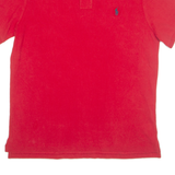 POLO RALPH LAUREN Mens Polo Shirt Red L