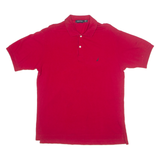 NAUTICA Mens Polo Shirt Red M