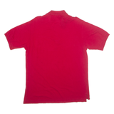 NAUTICA Mens Polo Shirt Red M