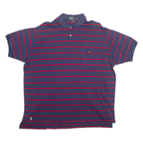 POLO RALPH LAUREN Mens Polo Shirt Blue Striped XL