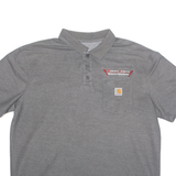 CARHARTT Workwear Mens Polo Shirt Grey XL
