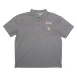 CARHARTT Workwear Mens Polo Shirt Grey XL