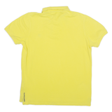 U.S. POLO ASSN Mens Polo Shirt Yellow 90s M