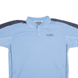LOTTO Mens Polo Shirt Blue 90s XL