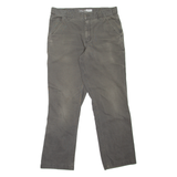 CARHARTT Workwear Mens Jeans Grey Relaxed Straight W34 L29
