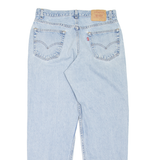 LEVI'S Mens Jeans Blue Relaxed Straight 90s Stone Wash W33 L32