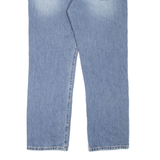 LEVI'S 505 Womens Jeans Blue Regular Straight Stone Wash W32 L29