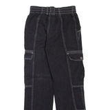 RSQ Cargo Style Womens Jeans Black Regular Straight W26 L28