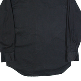 WRANGLER Mens Worker Shirt Black Long Sleeve S