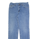 LEE Mens Jeans Blue Regular Straight Stone Wash W34 L34