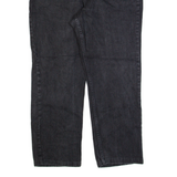 CALVIN KLEIN JEANS Womens Jeans Black Regular Straight Stone Wash W30 L28