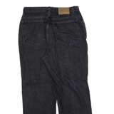 CALVIN KLEIN JEANS Womens Jeans Black Regular Straight Stone Wash W30 L28