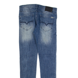 GUESS Mens Jeans Blue Slim Skinny Stone Wash W31 L32