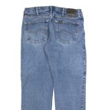 LEE Mens Jeans Blue Regular Straight Stone Wash W34 L29
