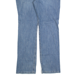 LEE Mens Jeans Blue Regular Straight Stone Wash W34 L33